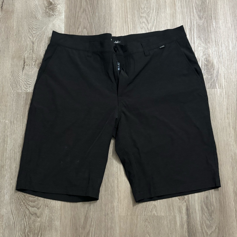 Travis Mathew Black Golf Shorts